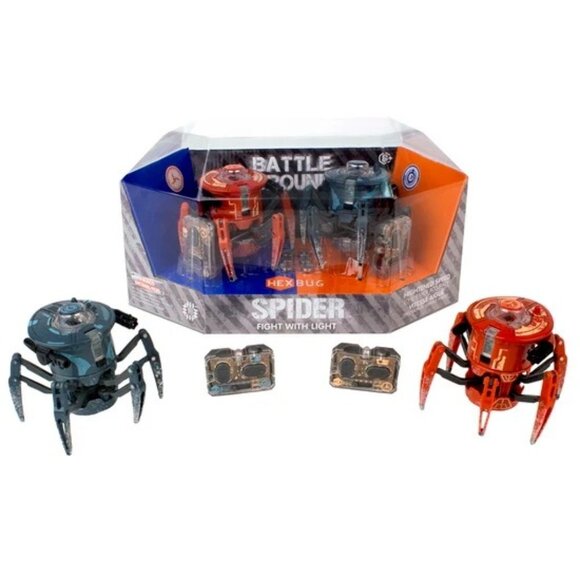 Hexbug Battle Ground Spider Dual Pack With Remote Controls & Batteries - Picture 6 of 16